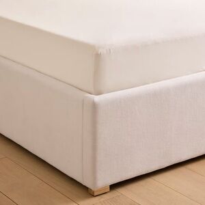 NWOT QUINCE Organic Waterproof Mattress Protector King Natural 4543